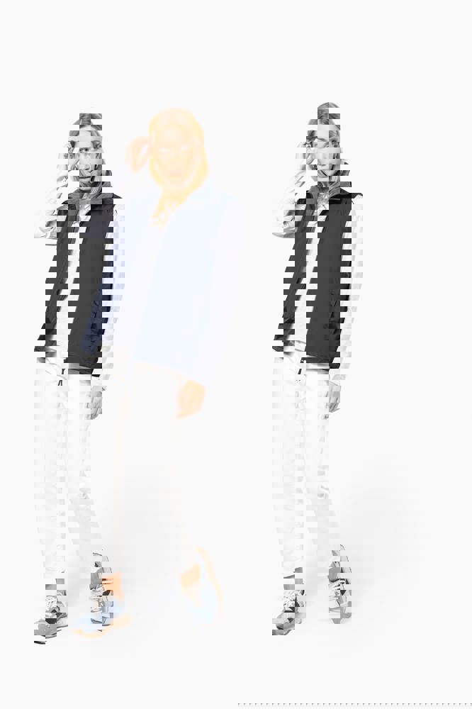 K679 - Met fleece gevoerde bodywarmer unisex