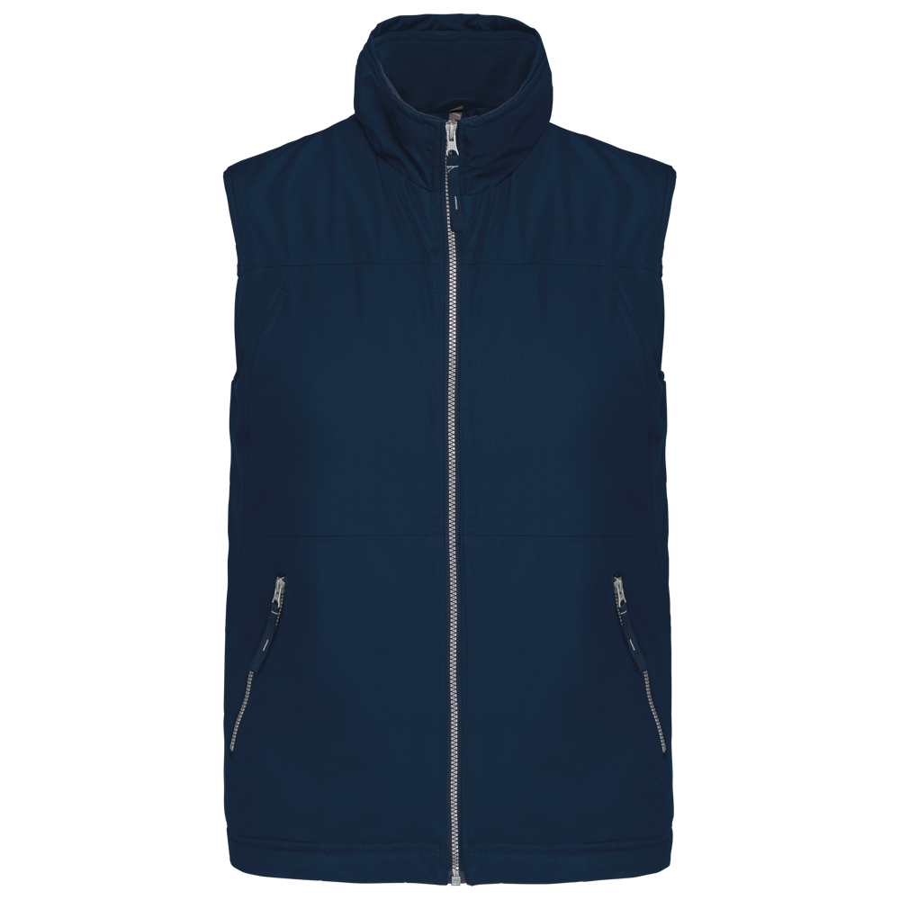 K659 - Met fleece gevoerde bodywarmer heren - navy