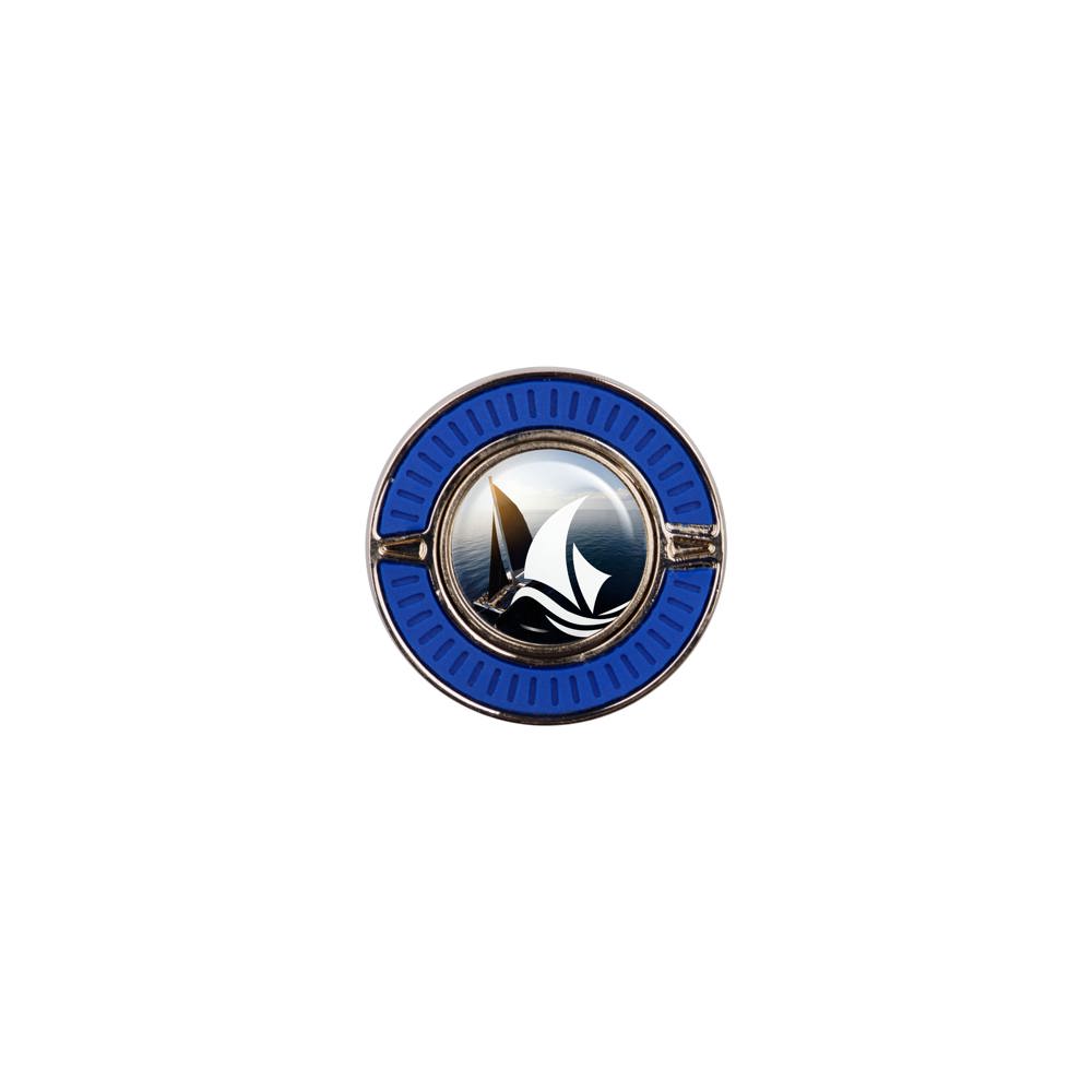 Ball marker holder Atomic - blauw