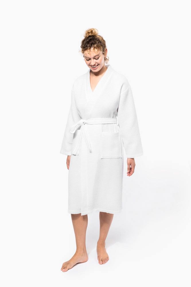 K122 - Kimono Badjas Honinggraatstructuur
