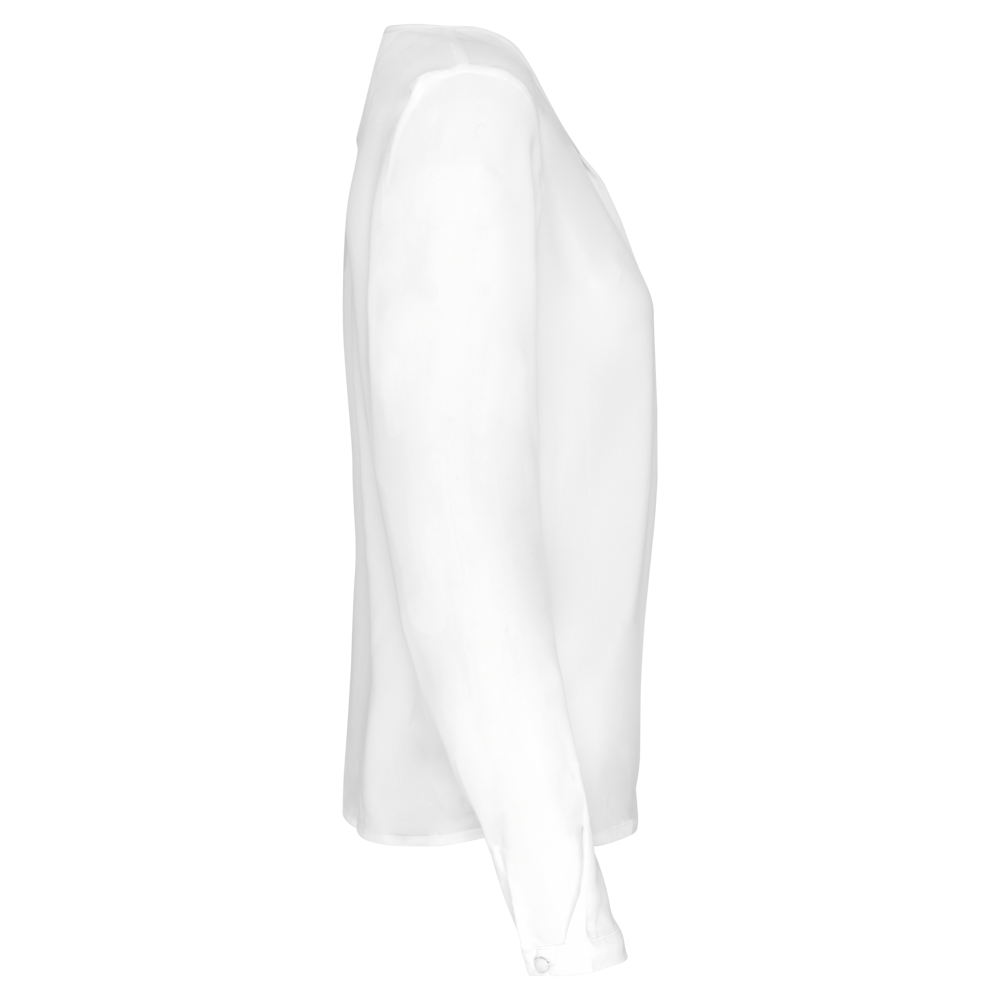 K5003 - Damesblouse in crêpe met lange mouwen