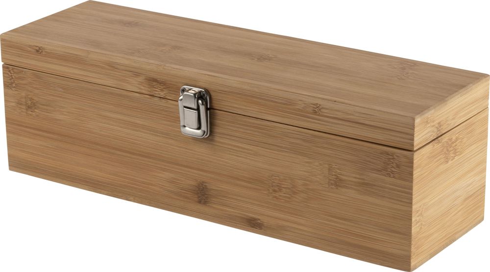 Bamboe wijn cadeau set Gareth